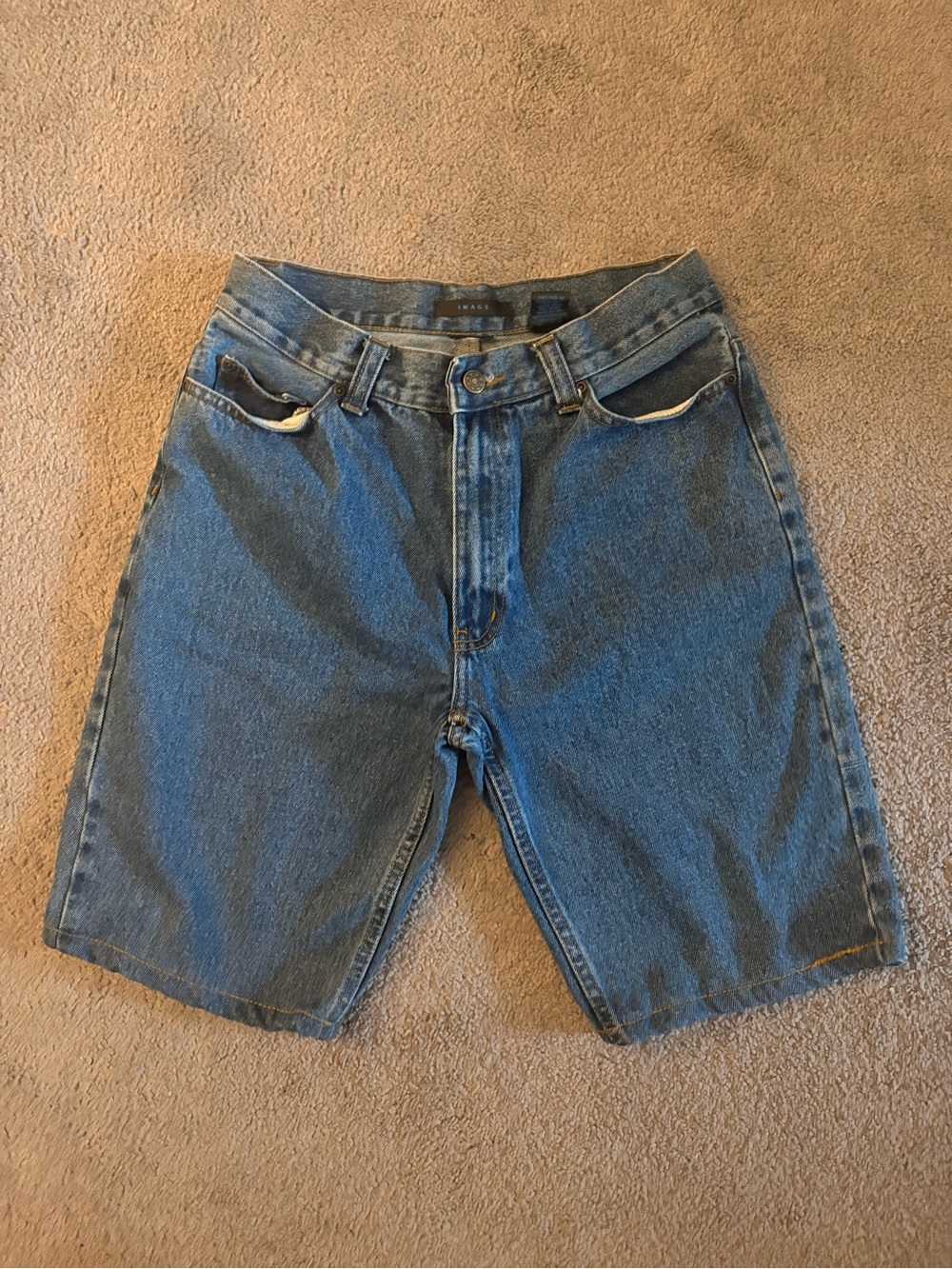 Image Men's Classic Denim Shorts/Jorts - Blue